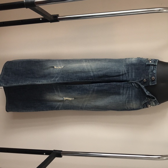 Parasuco button fly denim jeans with grommets. Size 28 - Picture 4 of 15